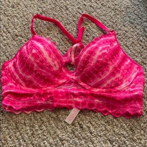 Pink bra